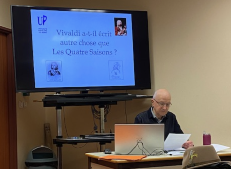 Vivaldi a-t’il écrit autre chose que les 4 saisons ? La 1ère conférence de France-Italie 2024